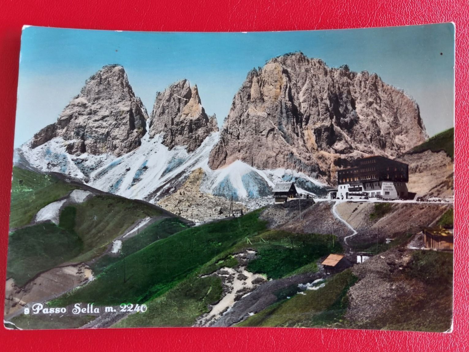 Cartoline postali: Passo Sella 1957 – Usato da St-Légier-Chiésaz venduto da Theo006