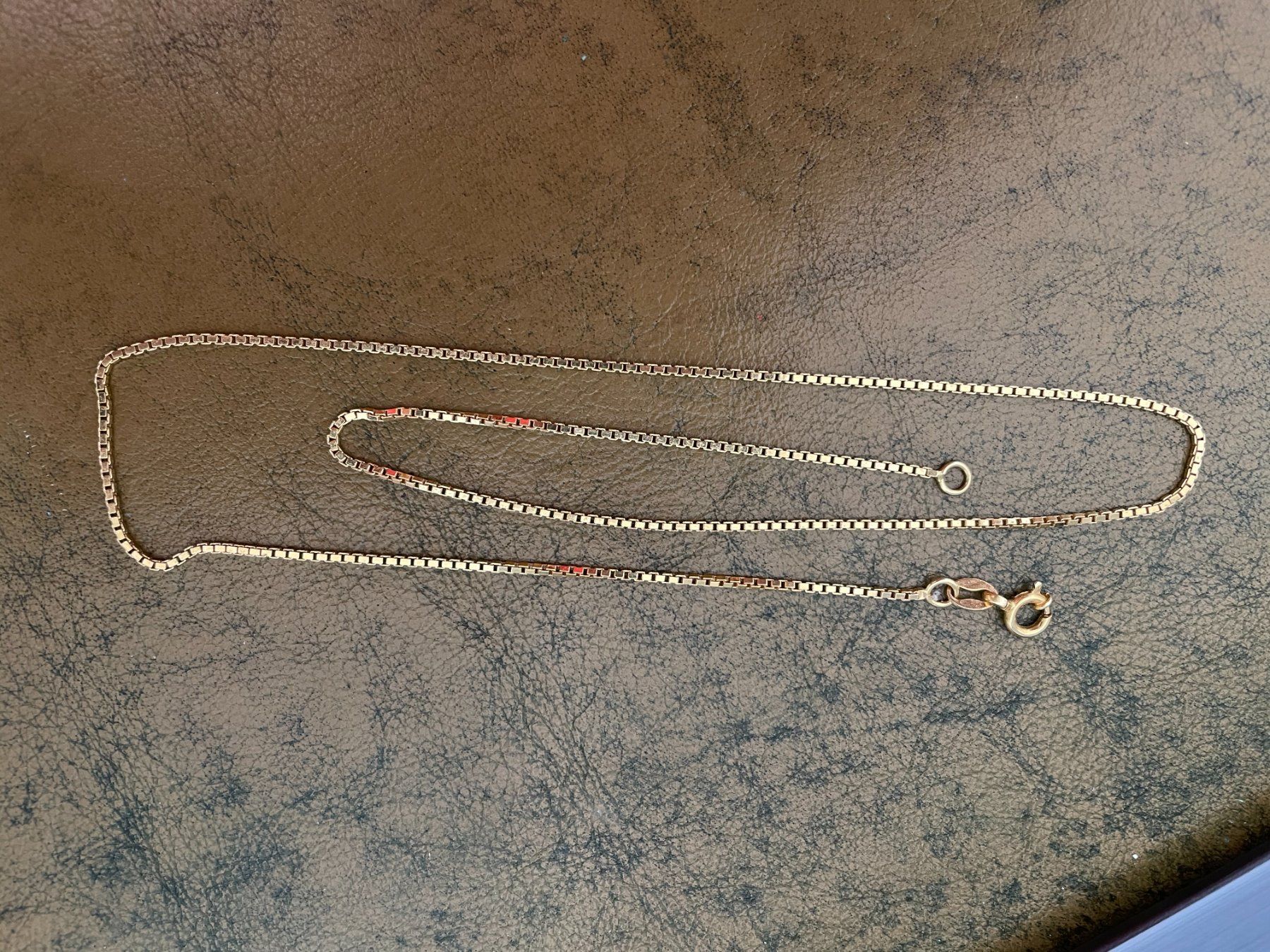 Catenine: Goldkette 40cm – Nuovo (secondo la descrizione) da Muttenz venduto da einfach-schoen 1