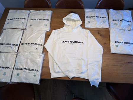 10x Legacy Network Kapuzenpullover Hoodie Grösse S neu