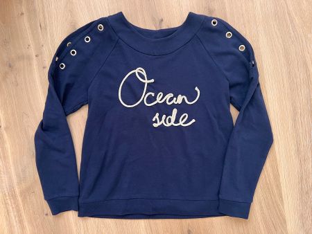 Sommer Pullover mit Ösen, Grösse M (Cotton)