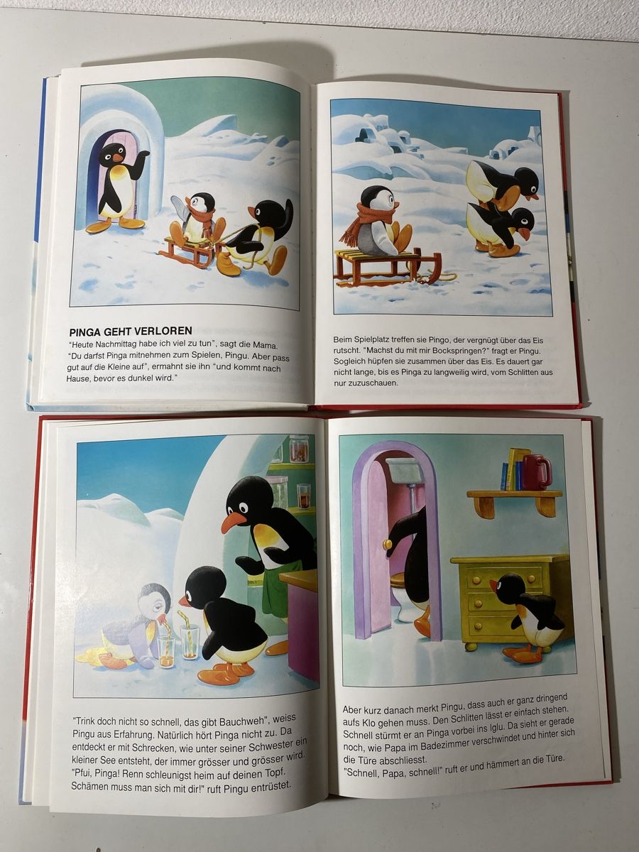 Libri: 2 Pingu Bücher – Usato da Winterthur venduto da ben_9vxx 6