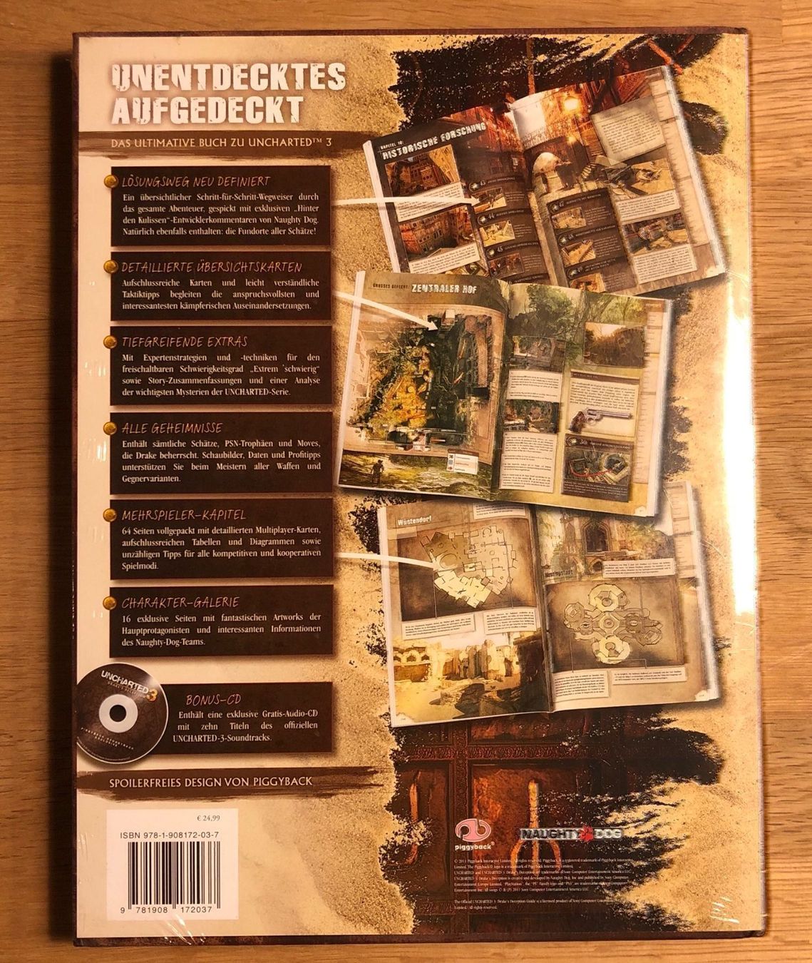 Giochi: Uncharted 3 Lösungsbuch CE Neu – Nuovo e nell'imballaggio originale da Kestenholz venduto da Matti_10 1