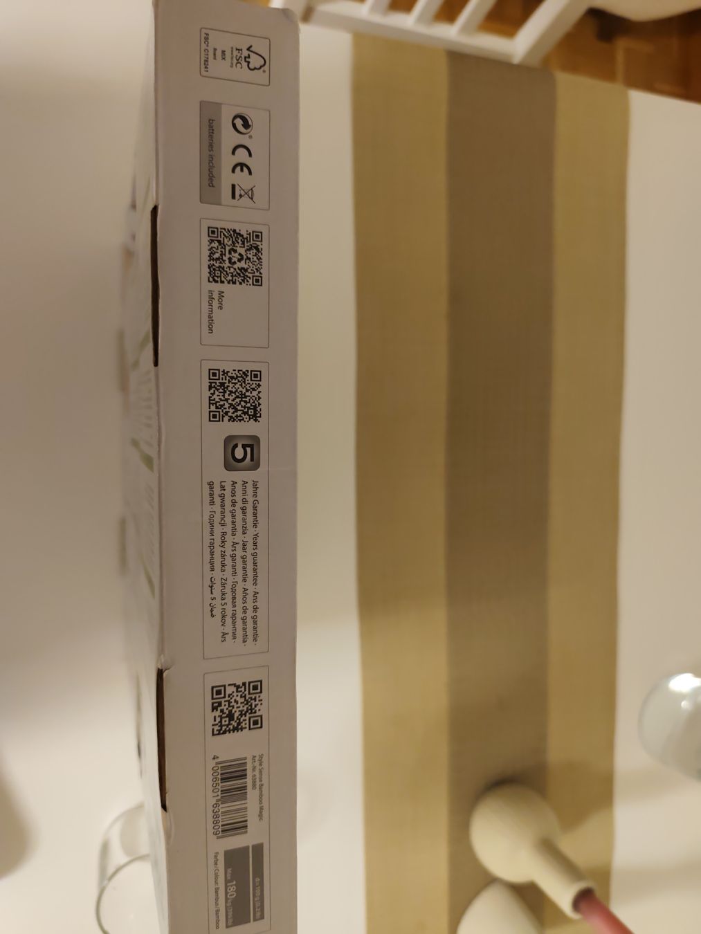 Soehnle Bilance pesapersone: Style Sense Bamboo Magic Personenwaage – Nuovo e nell'imballaggio originale da Gossau SG venduto da ds_5rsc 3