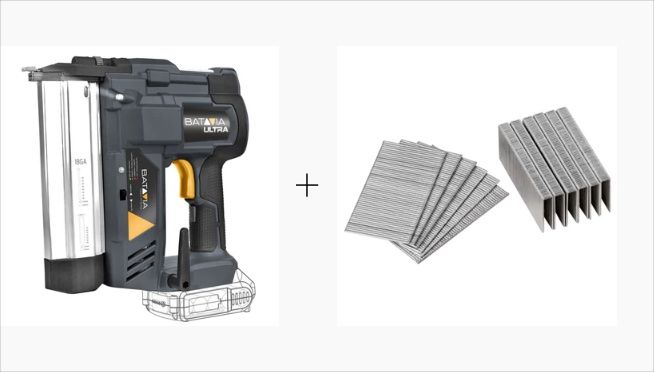 Tutte le macchine: Akku-Klammer-Nagel-Tacker 18 Volt – Nuovo e nell'imballaggio originale da Solothurn venduto da Bulldog 7