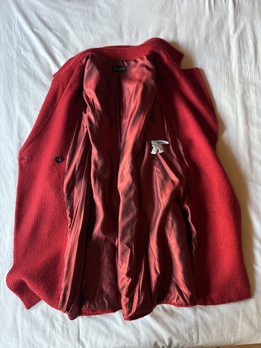 Massimo Dutti Cappotti: Mantel dunkelrot Massimo Dutti Gr. 38 – Usato da Cham venduto da matap1 1