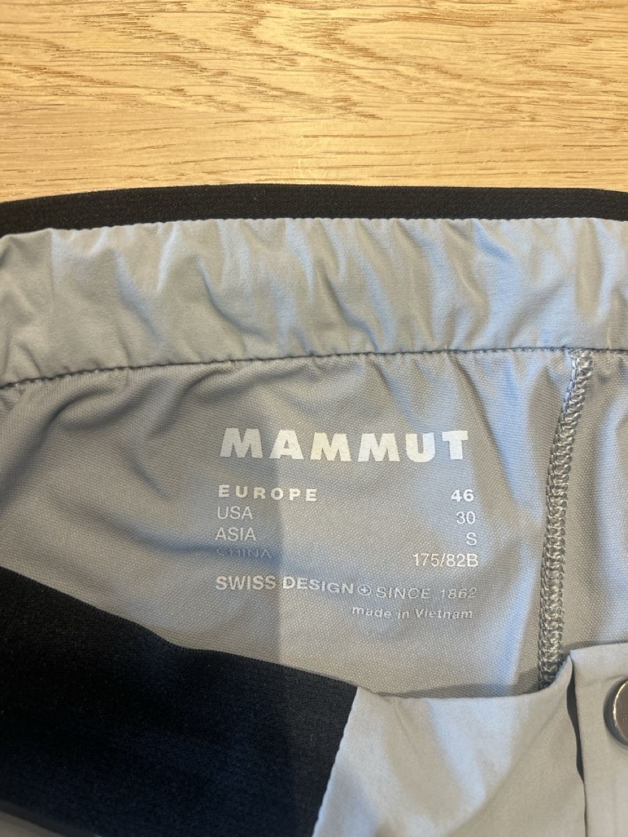 Mammut Pantaloni: Mammut Wanderhose kurz – Usato da Hallwil venduto da Babagysi 2