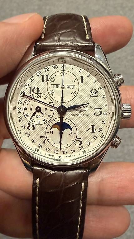 Orologi: Longines Master Collection Chronograph Moonphase Automatik – Nuovo e nell'imballaggio originale da Zuchwil venduto da Segaflex 3