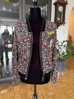 Thin Floral Bomber Jacket S