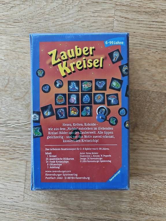 Giochi: Zauber Kreisel Brettspiel. – Nuovo e nell'imballaggio originale da Grenchen venduto da Nils- 1