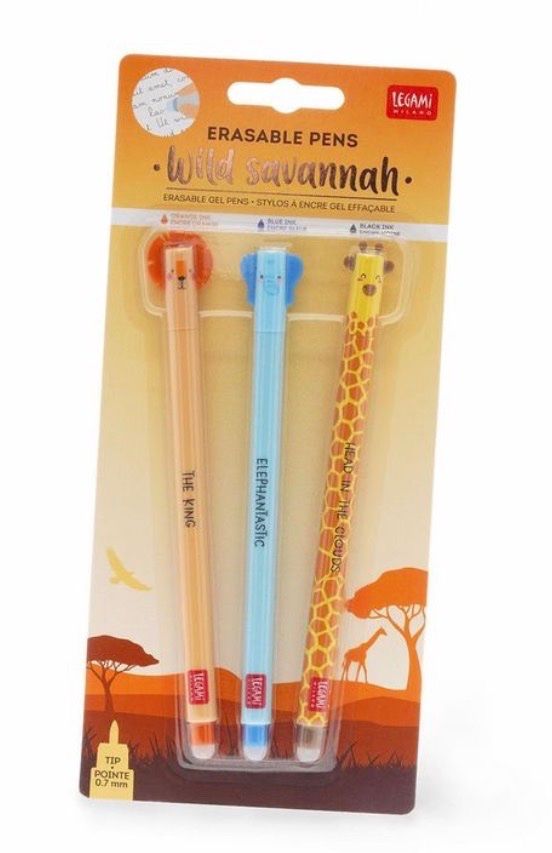 Legami Penna & Evidenziatori: Legami - Wild Savannah – Nuovo e nell'imballaggio originale da Yvorne venduto da Didier66
