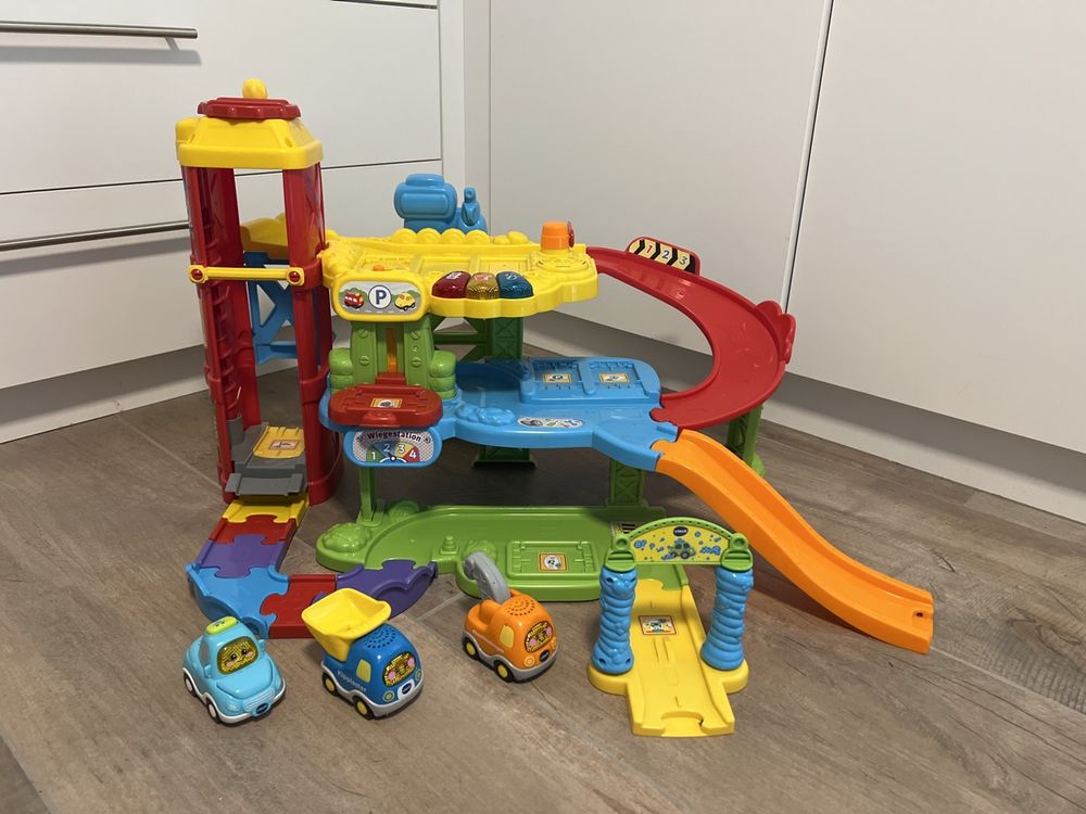 VTech Tut Tut Baby Flitzer - Parkgarage mit 3 Fahrzeuge (Gebraucht) in ...