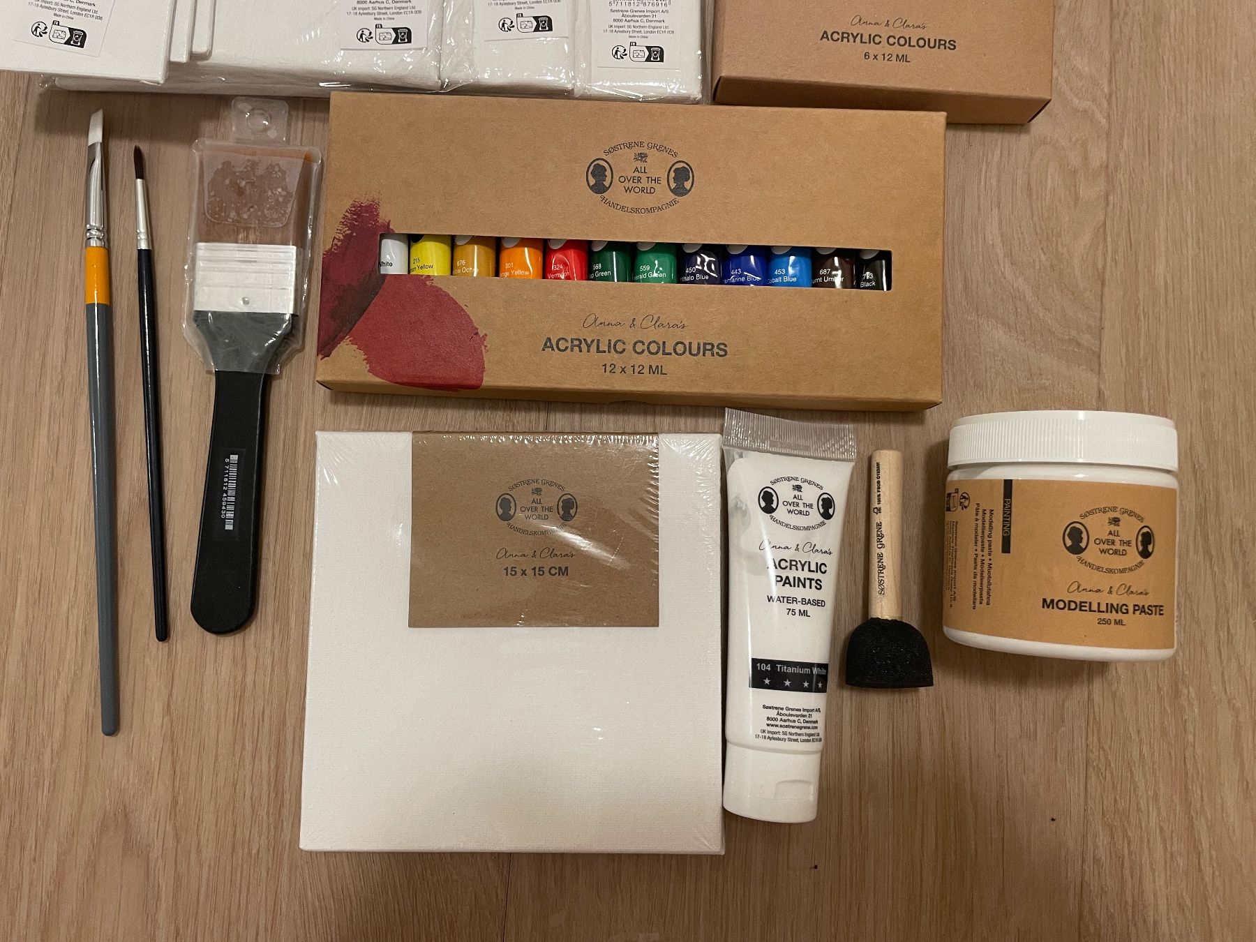 Kit bricolage: Acryl Set inkl. Leinwände – Usato da Luzern venduto da noz_b7k9 3