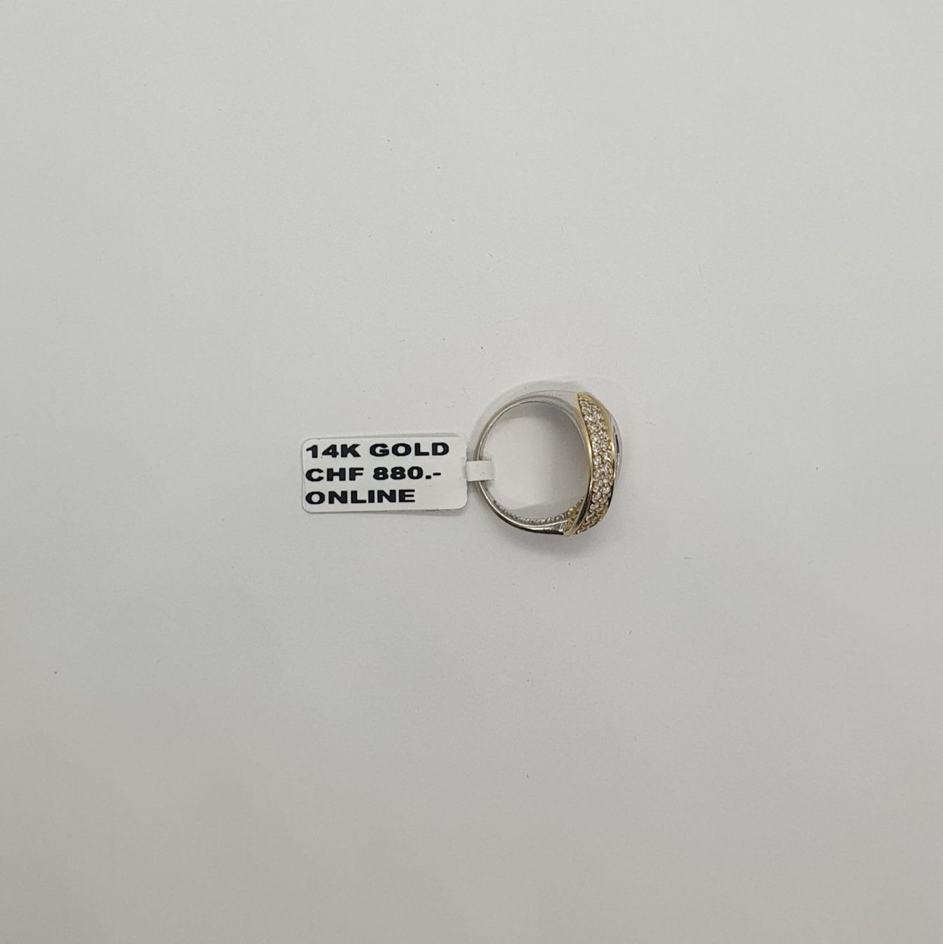 Anelli: Echt 14K Gold Ring – Usato da Luzern venduto da Luzern-Goldhaus 1