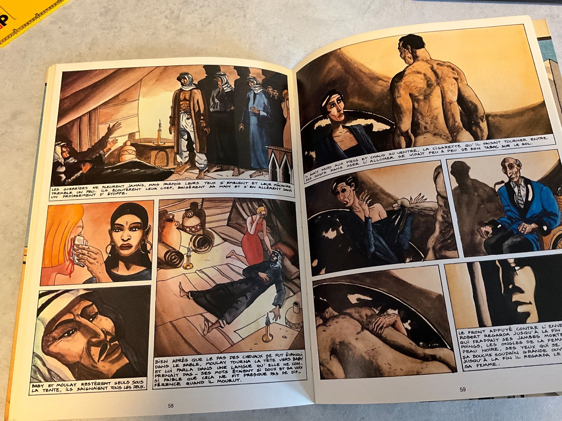 Fumetti: EO Coeurs de sable - (Loustal-Paringaux) – Usato da Agriswil venduto da Ueli03 4