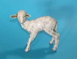 PORZELLAN FIGUR LAMM