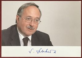 Samuel Schmid Autogramm Foto 10x15cm Bundesrat