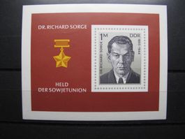DDR 1976 Dr. Richard Sorge Block 44**