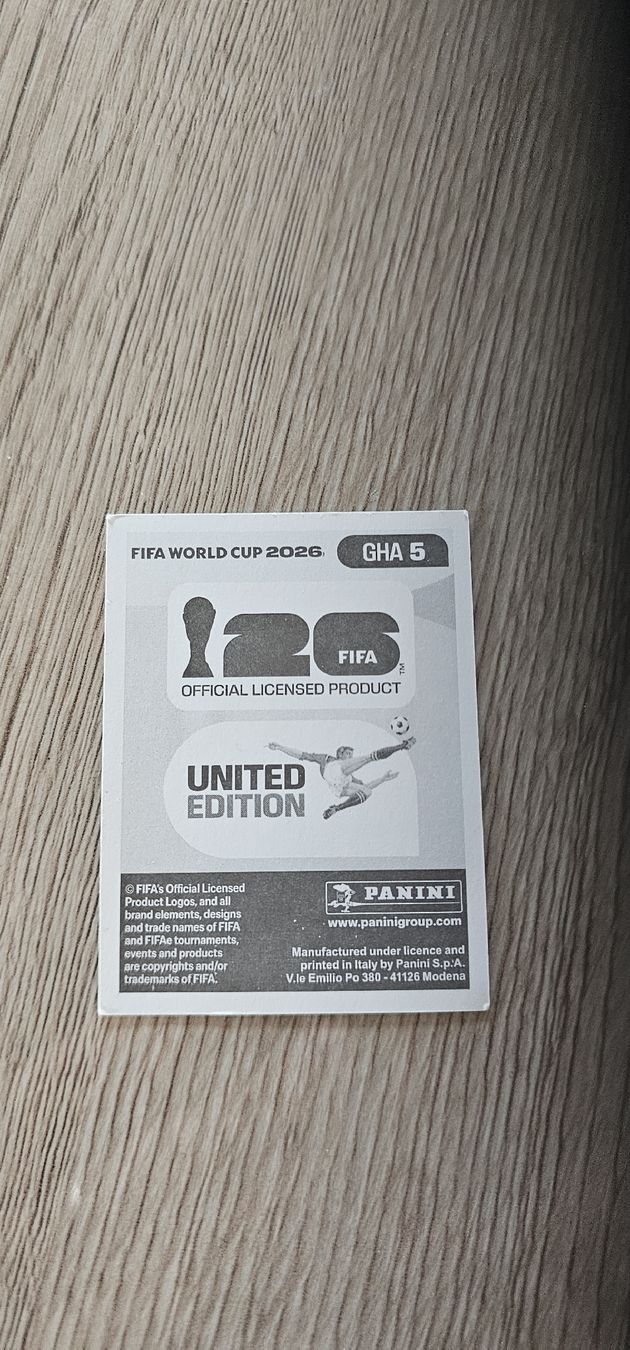 Panini Carte collezionabili: Fifa World Cup Panini GHA 5 – Nuovo e nell'imballaggio originale da Biel VS venduto da volcom8702 1