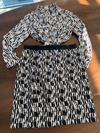 Marc Cain Rock & Bluse - Grösse N6 (42/44) neuwertig