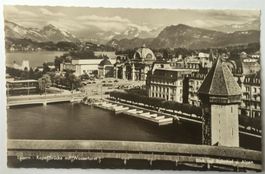 LUZERN Kapellbrücke mit Wasserturm 2947