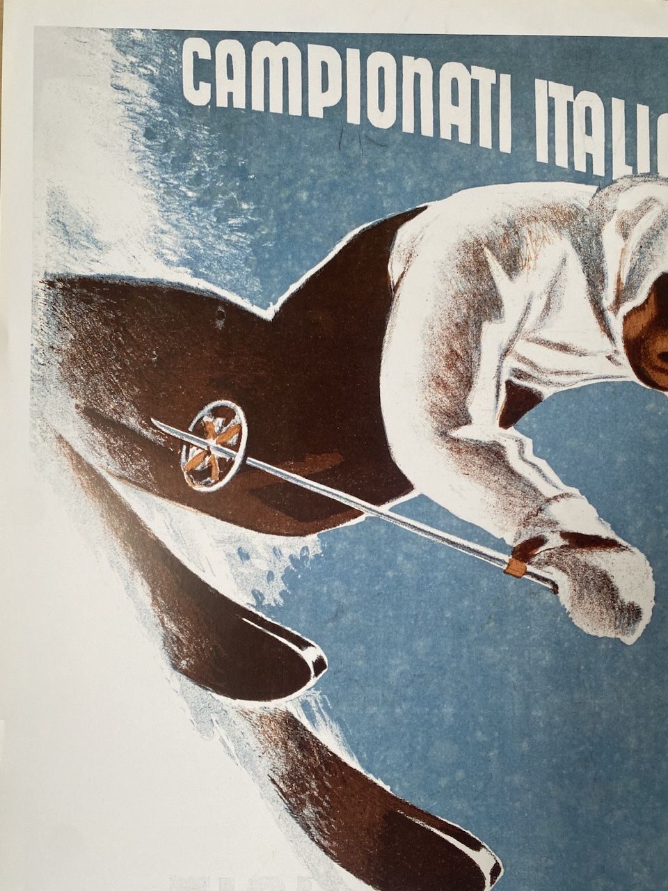 Foto & Immagini: Vintage plakat -Italia - Ski – Usato da Genève venduto da OVTP 1