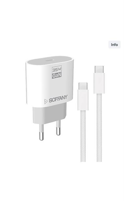 Caricabatterie: Schnellladegerät 60W USB-C mit 1m Kabel – Nuovo e nell'imballaggio originale da Brüttisellen venduto da Alpen_Shop24
