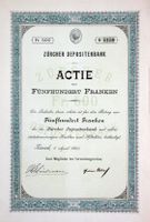 Zürcher Depositenbank, Zürich - 1905