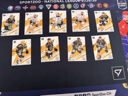 Sportzoo Playoffs Base Set Komplett HC Lugano
