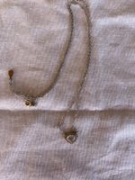 Feine Silberkette 925 mit Herz und Zirkonia