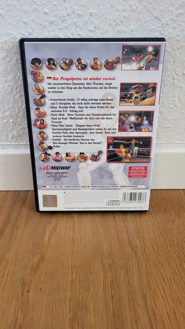 Sony Spiele: PS2 - Ready 2 Rumble Boxing Round 2 – Gebraucht aus Münsingen von DigitaleSpielecke 1