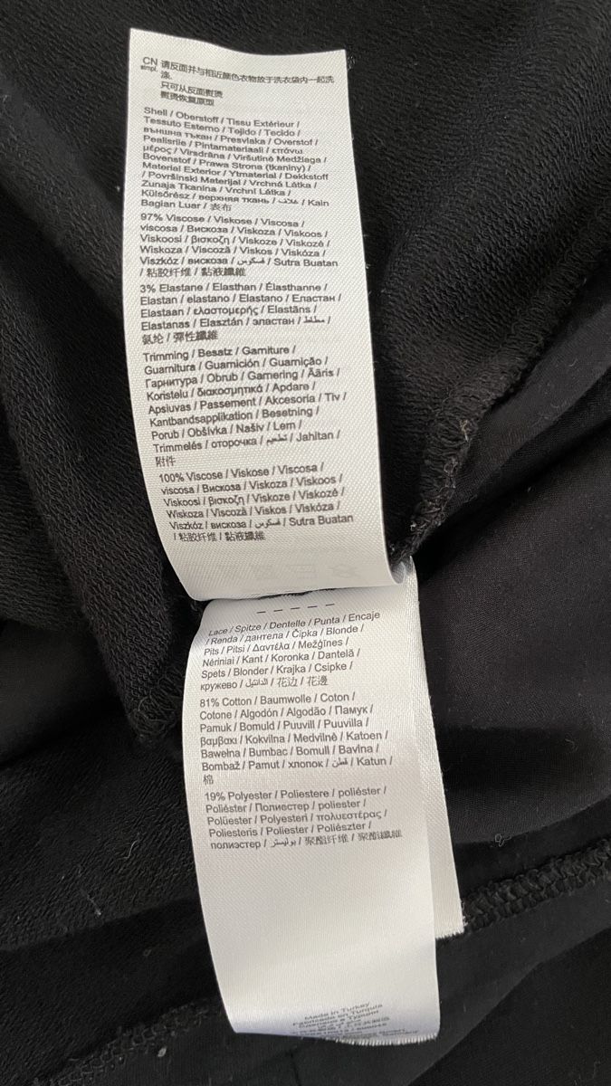 Esprit Camicette: Schwarze Esprit-Bluse mit Spitze, Grösse S – Usato da Bettingen venduto da Majvi 5