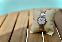 CHRIST Damenuhr – Swiss Made, Bicolor, Top Zustand