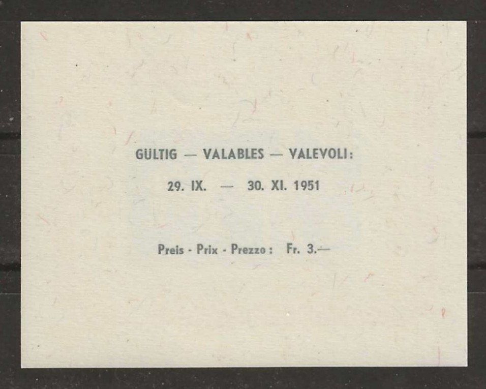 Tutti i francobolli: 1951 : Lunaba Block, postfrisch ** – Nuovo (secondo la descrizione) da Gümligen venduto da Geniusbuy 1