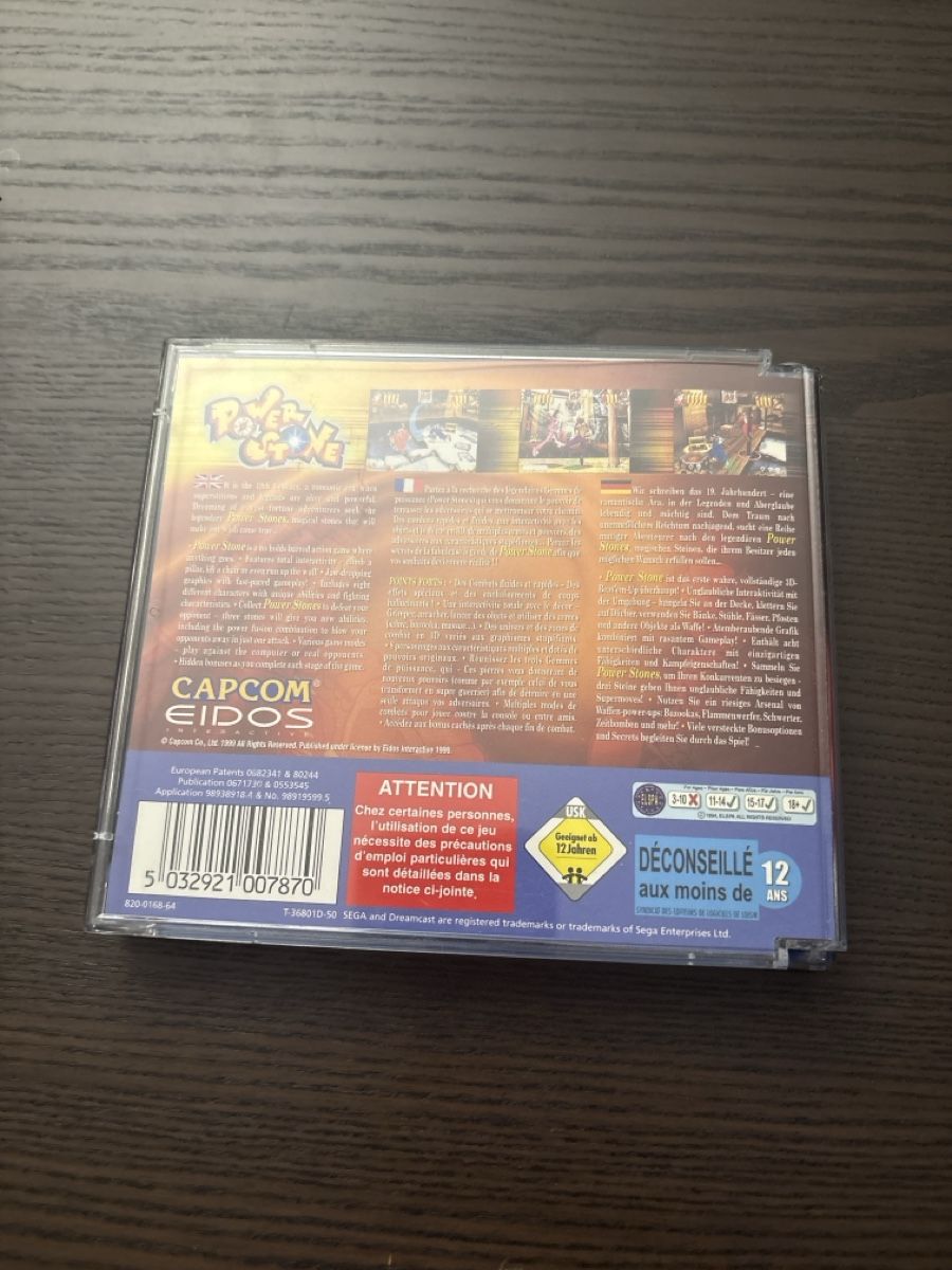 Sega Spiele: Jeu Retro Power Stone Sega Dreamcast DC – Gebraucht aus Meyrin von did_bqr5 1