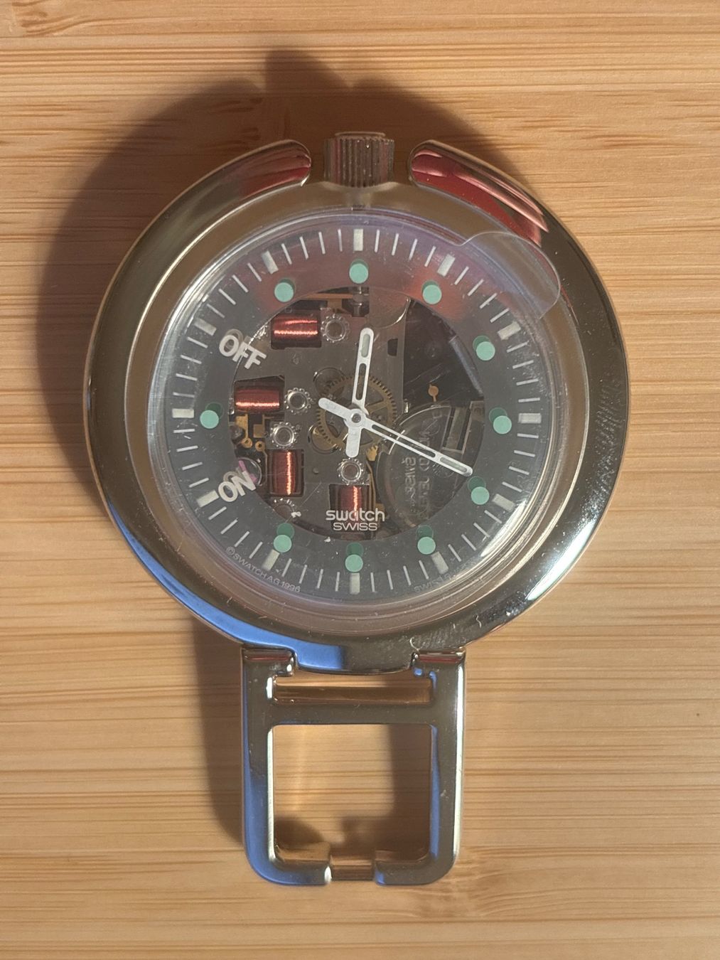 Swatch Orologi: Swatch Pop-Up Ringo Puk102 1997 – Nuovo e nell'imballaggio originale da St-Légier-Chiésaz venduto da smet04
