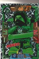 TCG NINJAGO TRADING CARD SERIE 1 # 065 MORRO FOIL