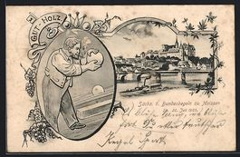 Meissen, Sächs. 9. Bundeskegeln 1905, M