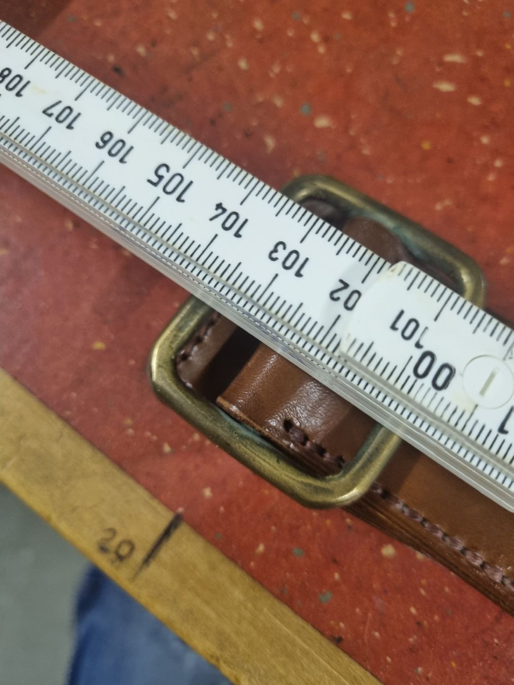 Schweizer Armee Cinture: Militär gurtel leder – Usato da Ostermundigen venduto da vintage60 5