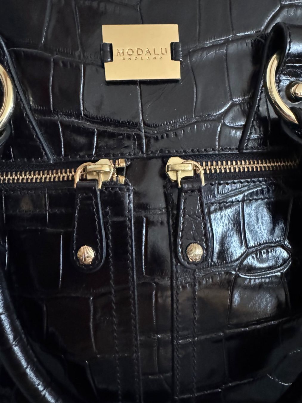 Modalu Borse da donna: Ledertasche von Modalu England - schick und elegant – Nuovo (secondo la descrizione) da Dietikon venduto da cora2767 8