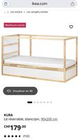 Lit réversible IKEA KURA 