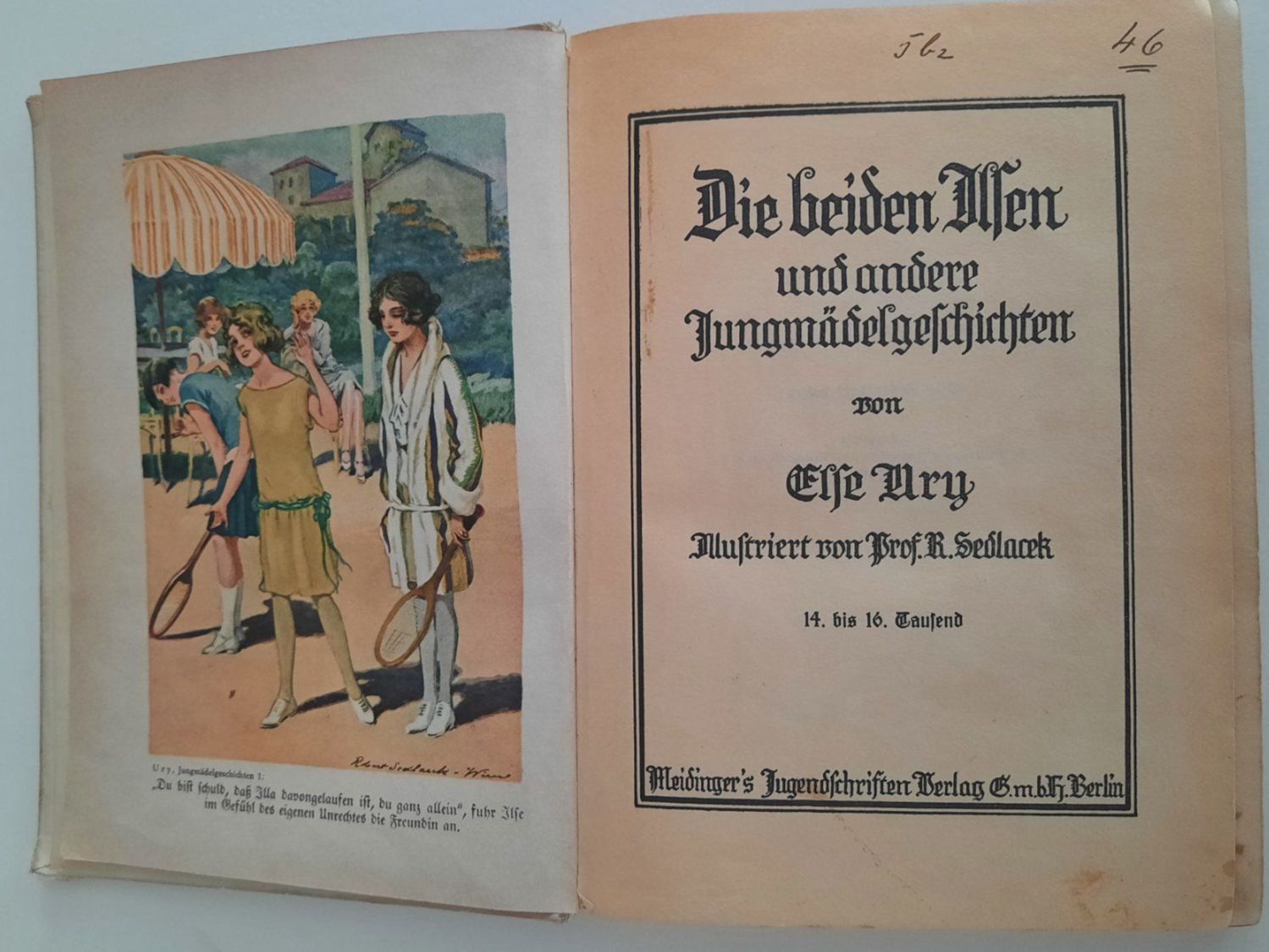 Libri: Else Ury, die beiden Ilsen – Usato da Opfikon venduto da Postman0 1