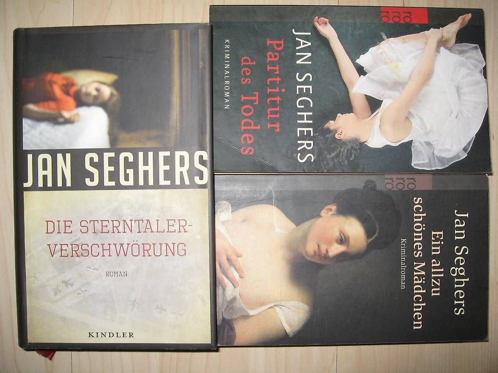 Libri: 3 x Thriller von Jan Seghers – Usato da Zürich venduto da Biker612