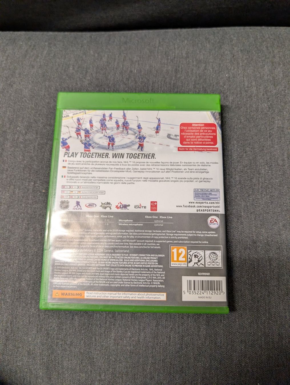 Giochi: NHL 16 Microsoft Xbox Series x / one – Usato da Giubiasco venduto da Ticinerd 1