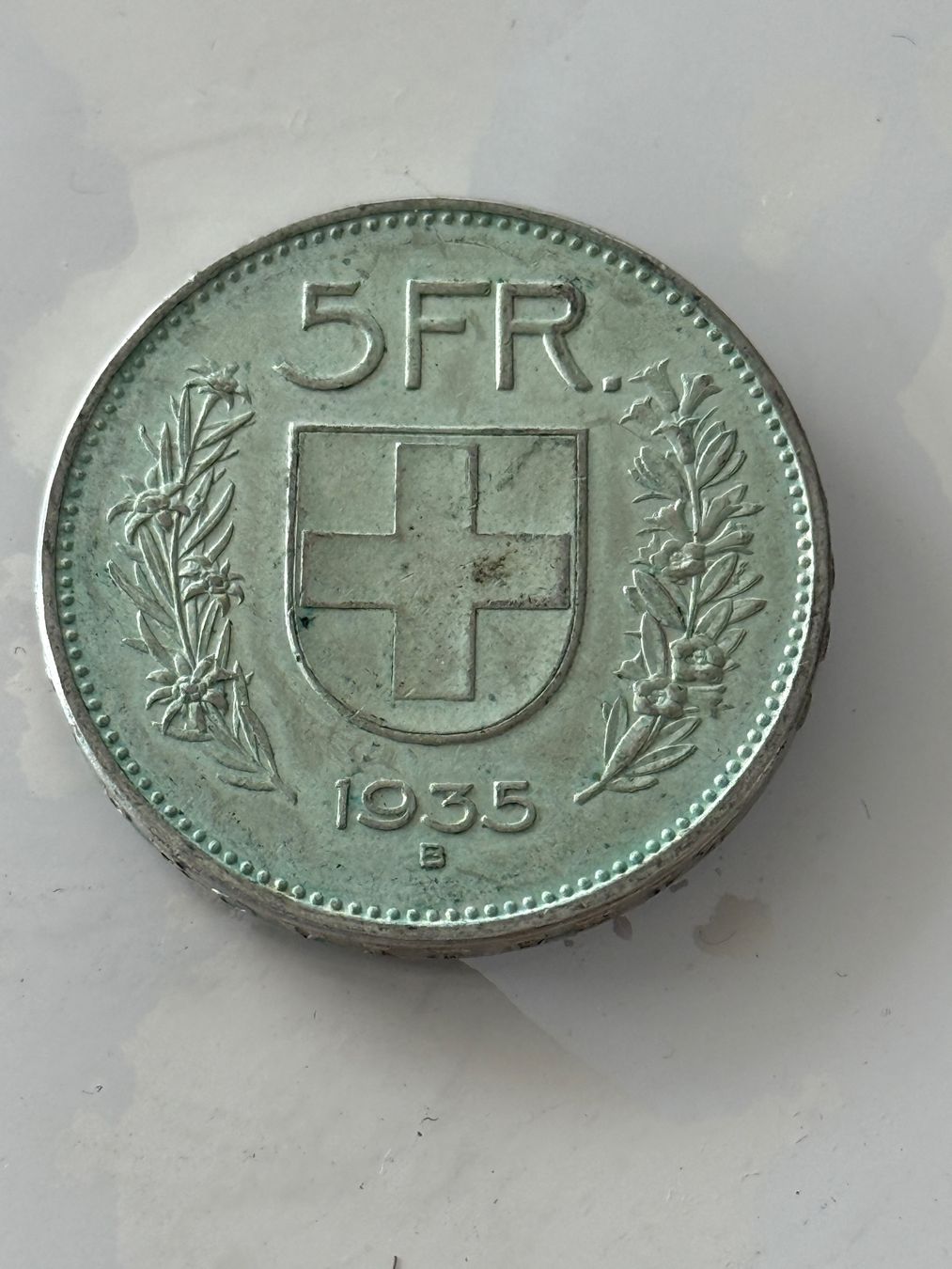 Tutti le monete: 5 Franken 1935  Silber – Usato da Wallisellen venduto da SWISS_SILVER1 1