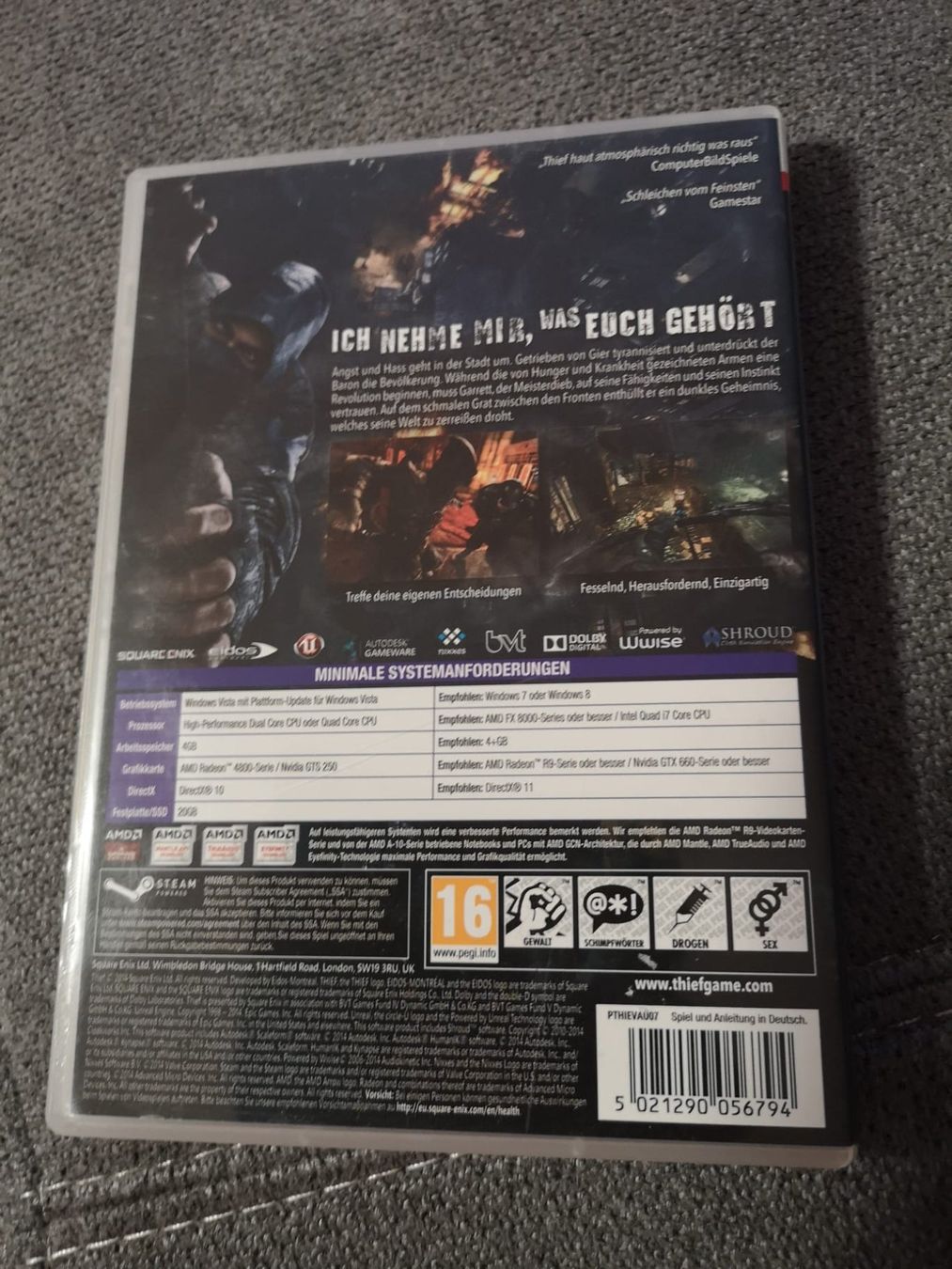 Giochi: AUSVERKAUF Thief (PC) – Usato da Herisau venduto da Seyashop1 1