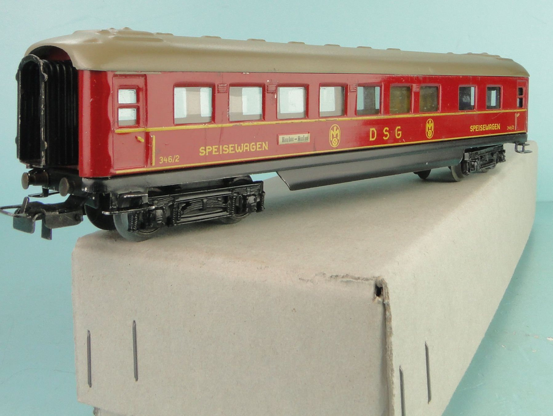 Märklin Modellini di ferrovie: Märklin 346/2 Speisewagen – Usato da Bülach venduto da cann11 1