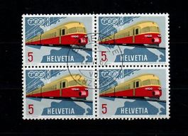 4er Block - Stempel Ermensee 1962