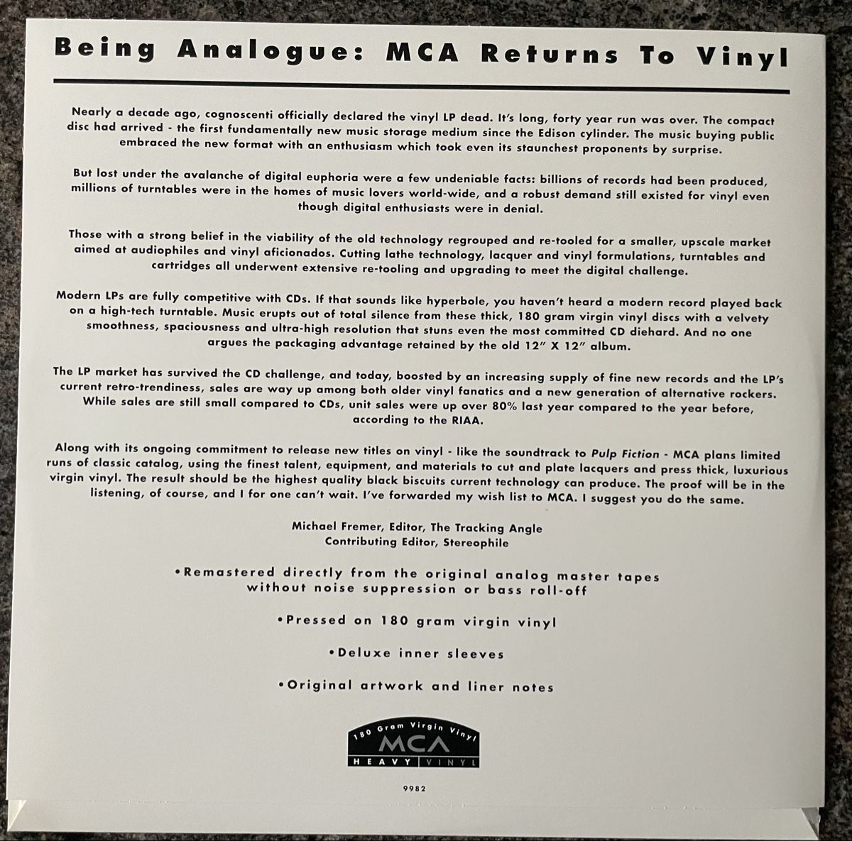 Dischi in vinile: Buddy Guy - Audiophile Vinyl LP - I was Walking through  – Usato da Olten venduto da Bluespapst 4