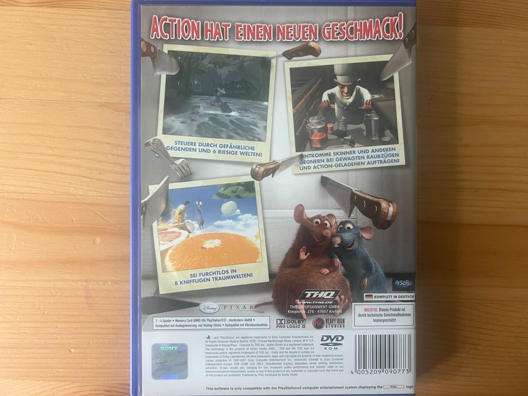 Sony Spiele: PS2 DISNEY Pixar Ratatouille – Gebraucht aus st.gallen von SoCre75 2