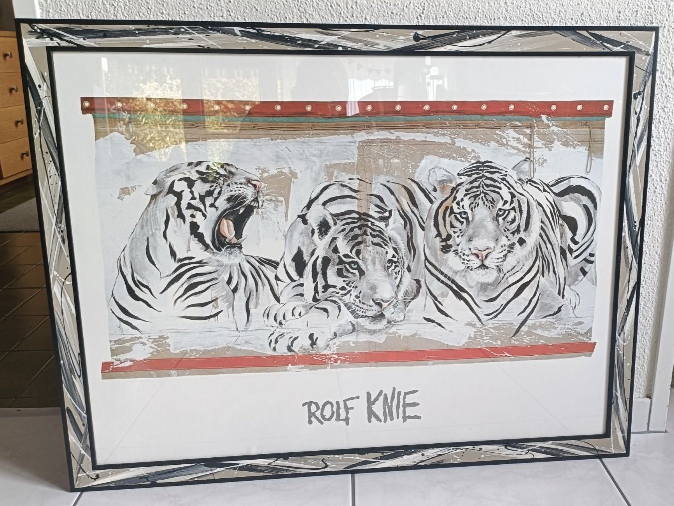 Foto & Immagini: Rolf Knie Bild "White tiger" – Usato da Hinwil venduto da Anlija
